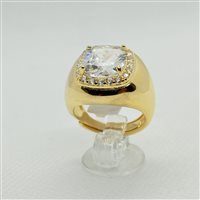 Anneau Gioielleria Bencivenga Luca Femme in Argent Zircone ANAR-266BI - ANAR-266BI